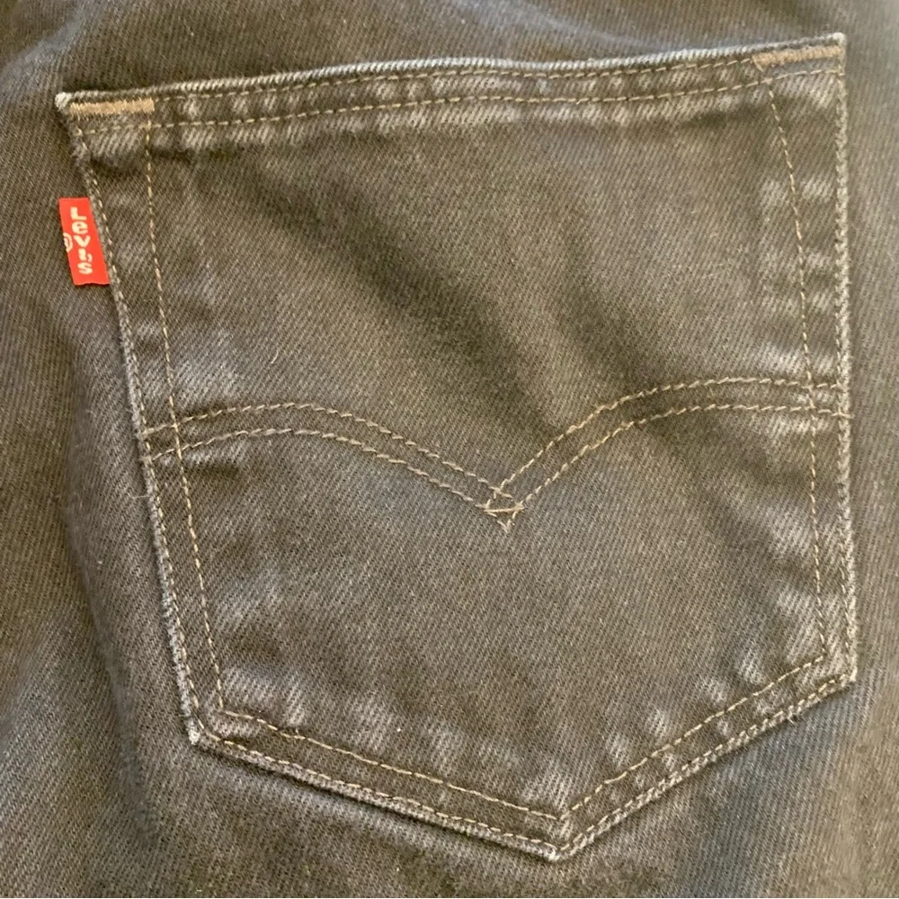 Levi's 501 Button Fly Original Men's True Black Jeans 33x32 Excellent condition - Picture 4 of 5